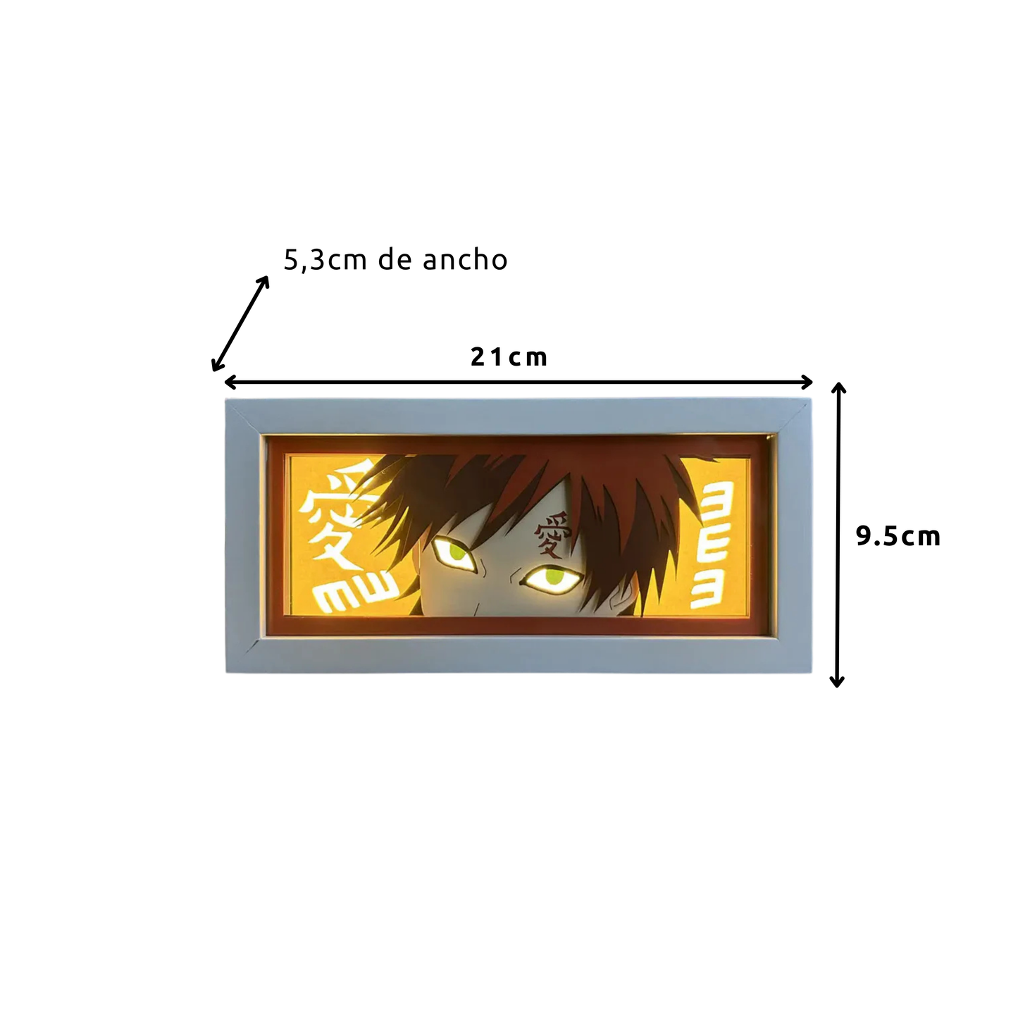 Caja de luz de Anime 3D