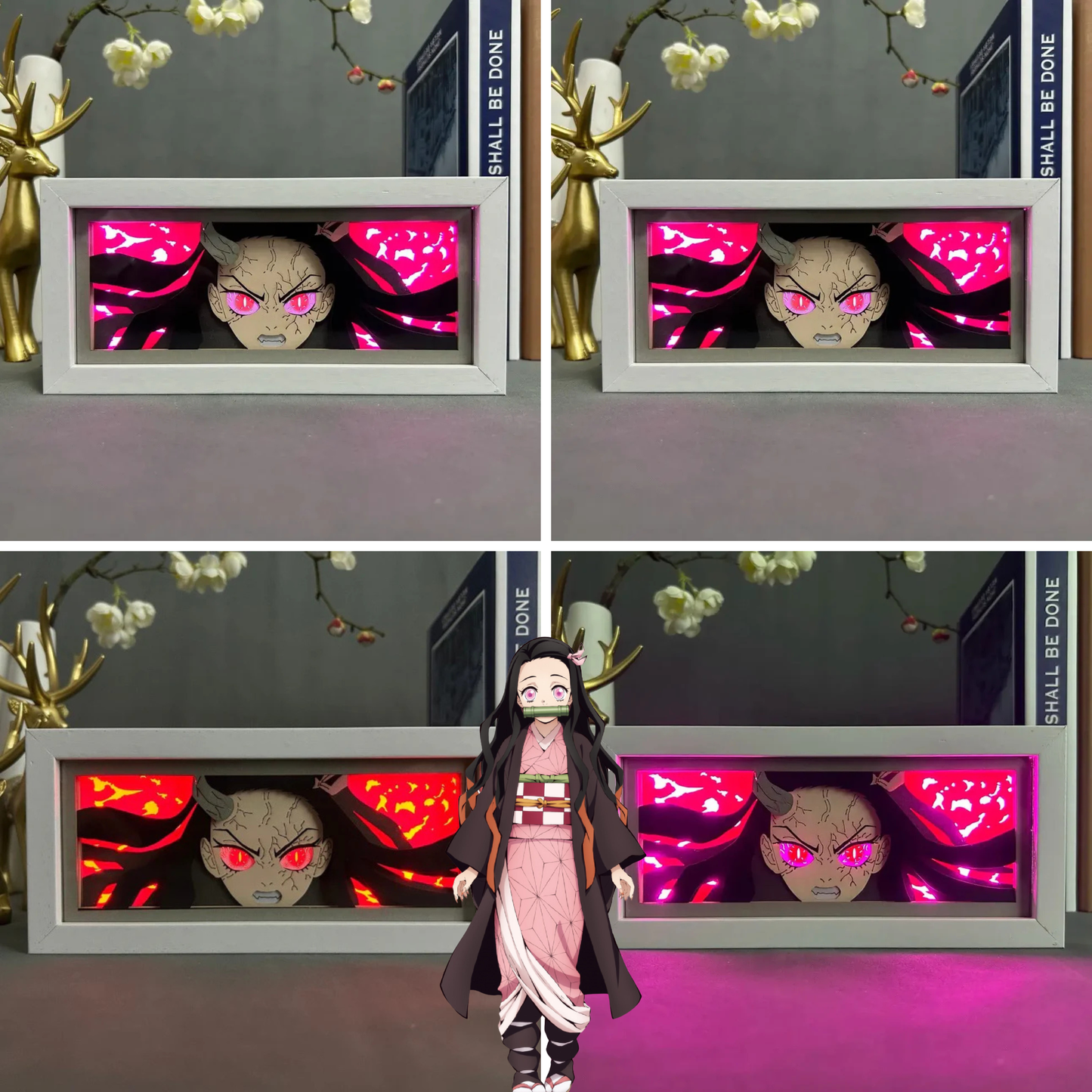 Caja de luz de Anime 3D