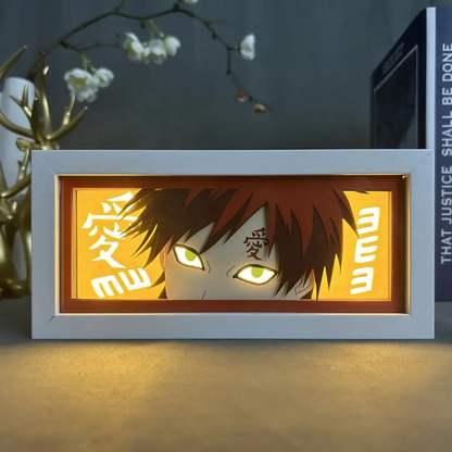 Caja de luz de Anime 3D