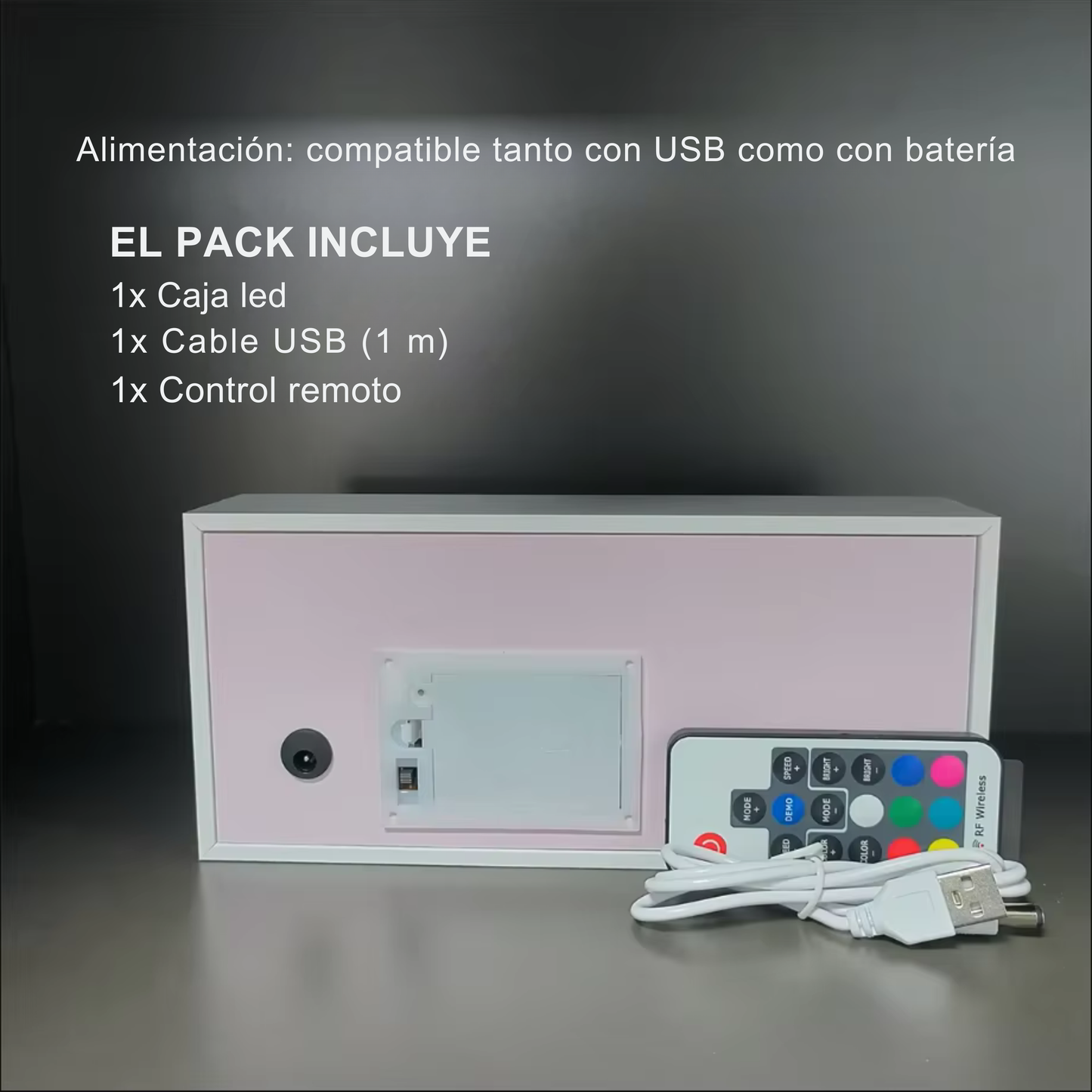 Caja de luz de Anime 3D