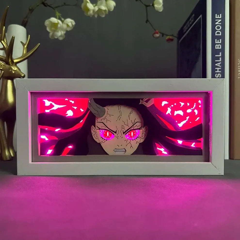 Caja de luz de Anime 3D